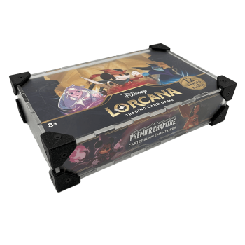 Acrylic Protection for LORCANA standard set Display 24 boosters - GUARD BOX