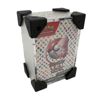 Acrylic Protection for POKEMON Display 6 Boosters  - GUARD BOX